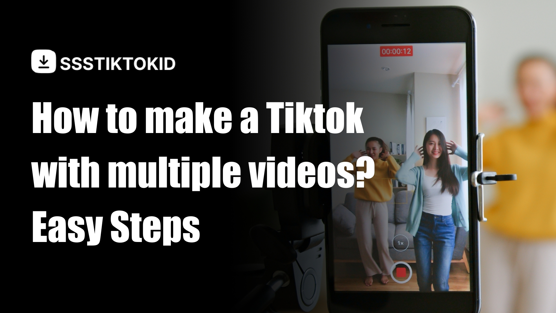 How to make a Tiktok with multiple videos? Easy Steps